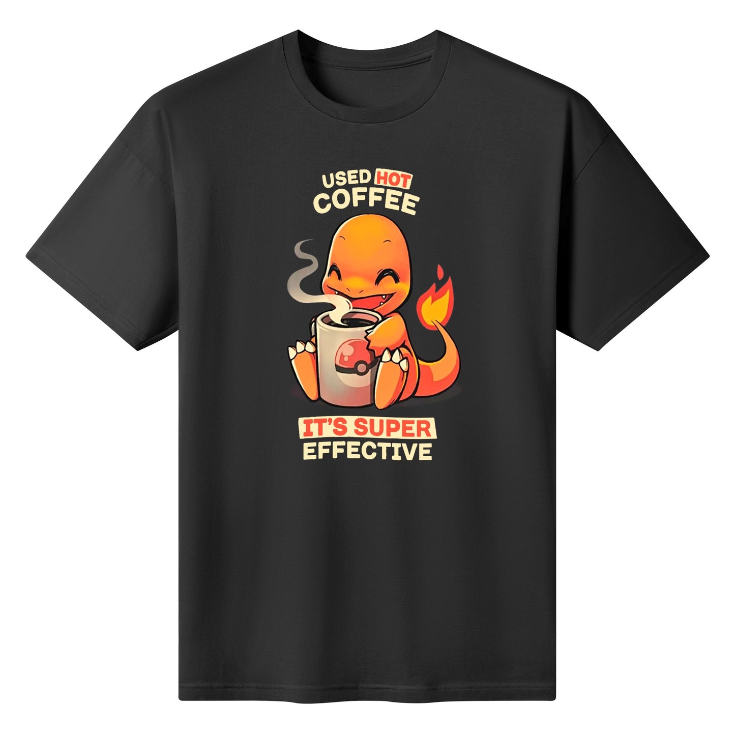 T-Shirt Charmander Coffee