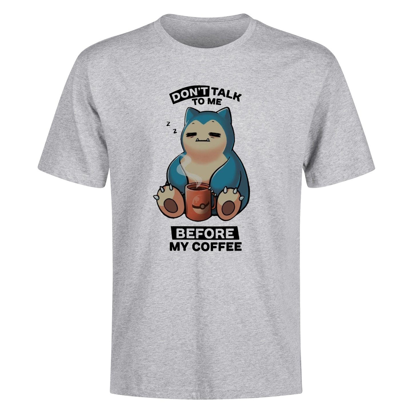 T-Shirt Snorlax Coffee