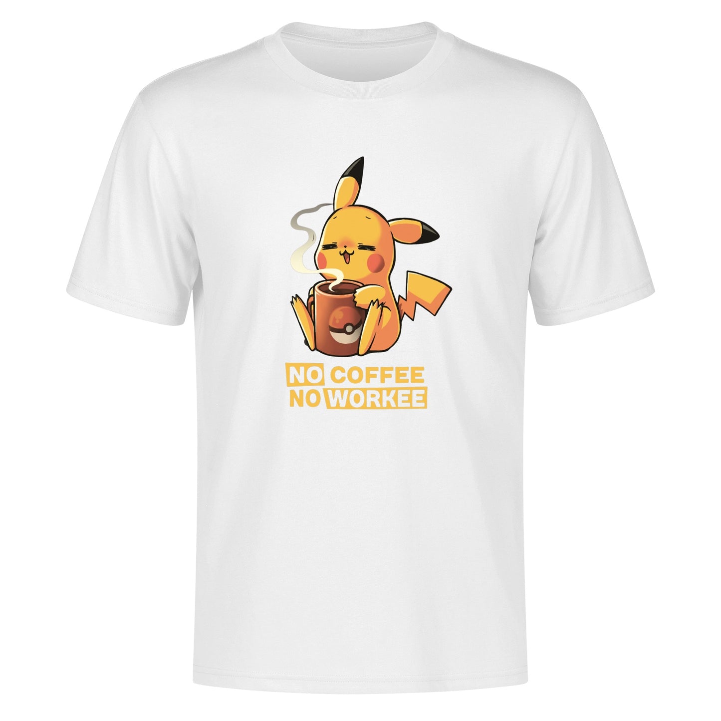T-Shirt Pikachu Coffee
