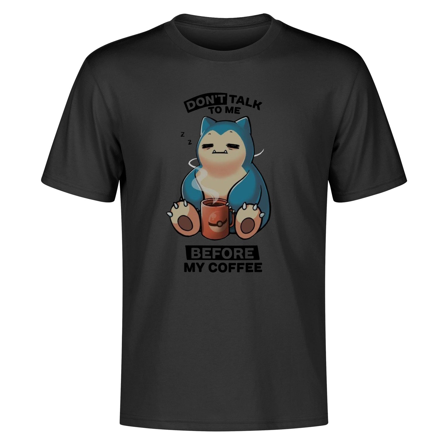 T-Shirt Snorlax Coffee