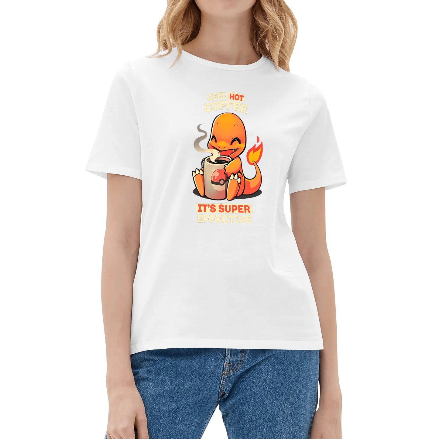 T-Shirt Charmander Coffee