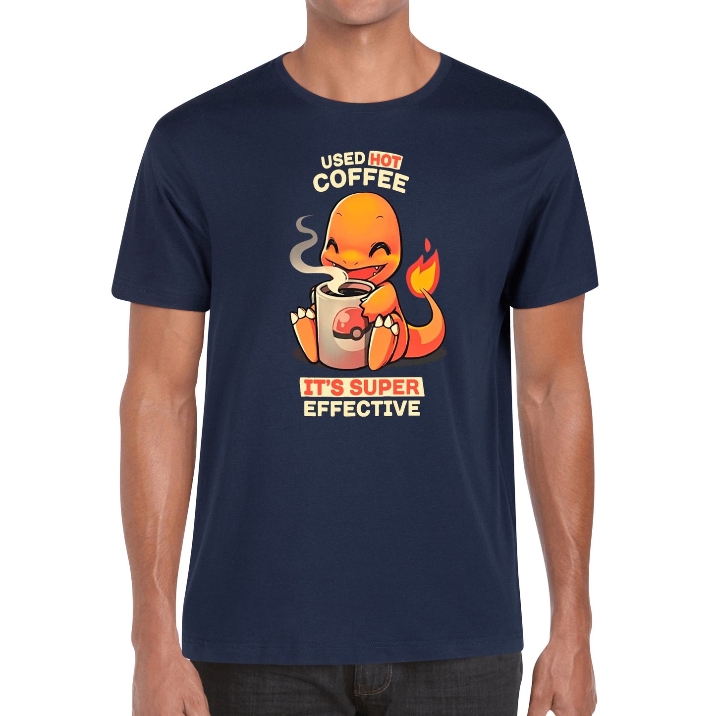 T-Shirt Charmander Coffee