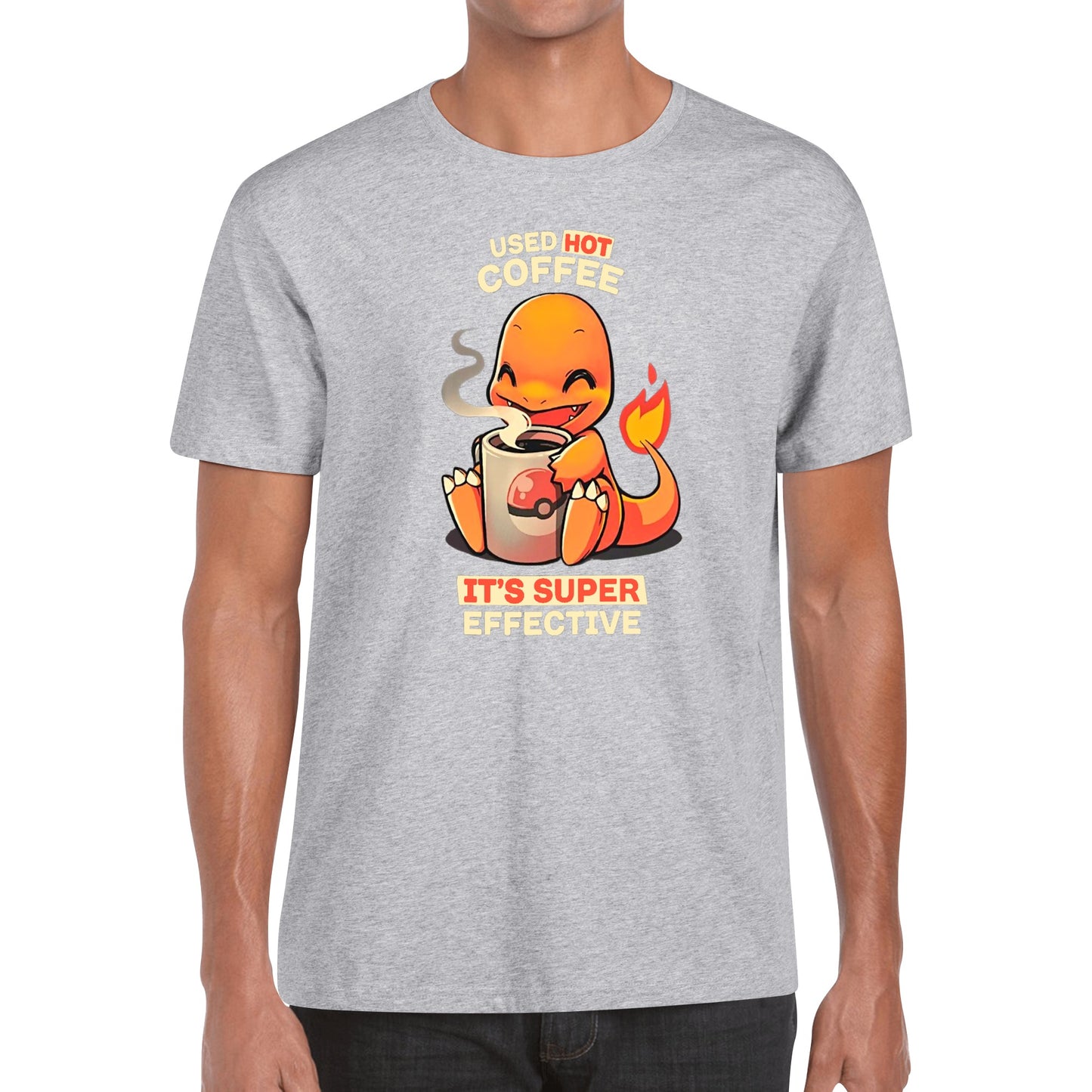 T-Shirt Charmander Coffee