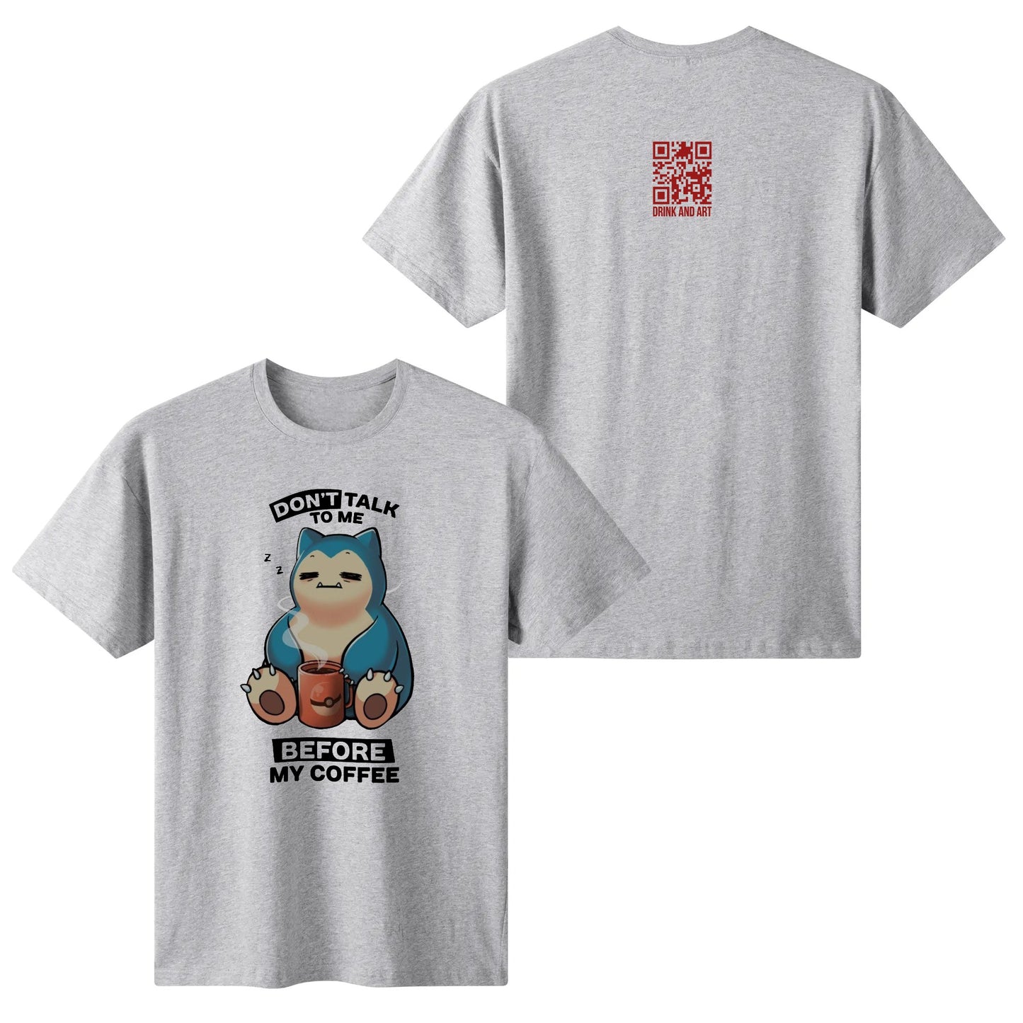 T-Shirt Snorlax Coffee