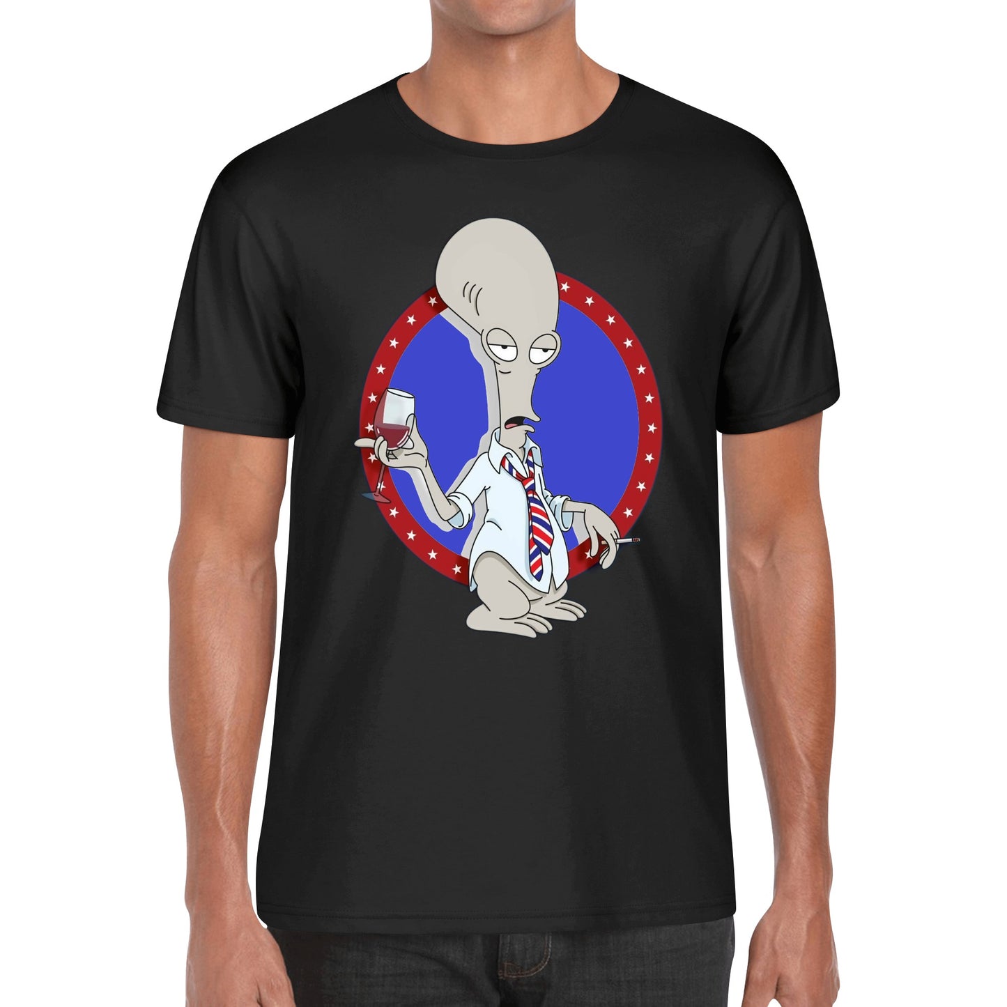 T-Shirt Roger American Dad