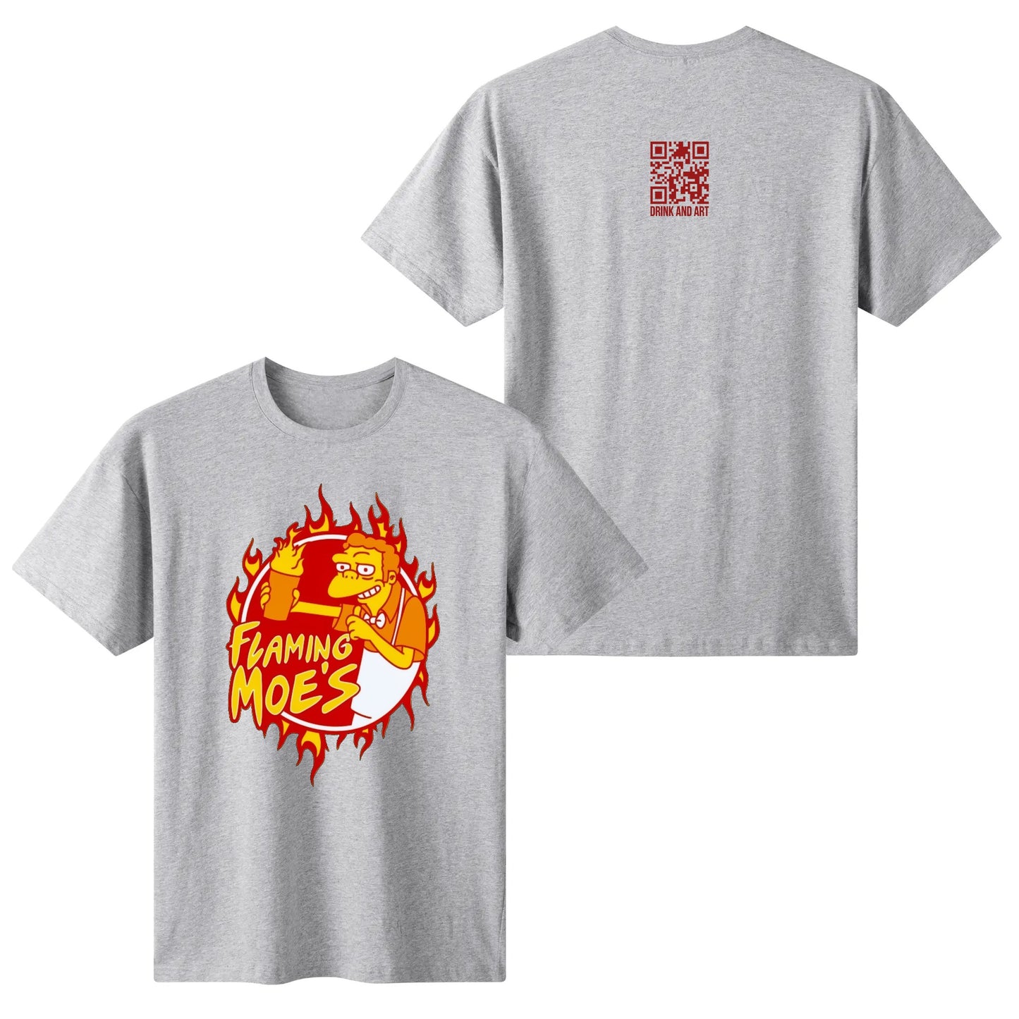 T-Shirt Flaming Moes