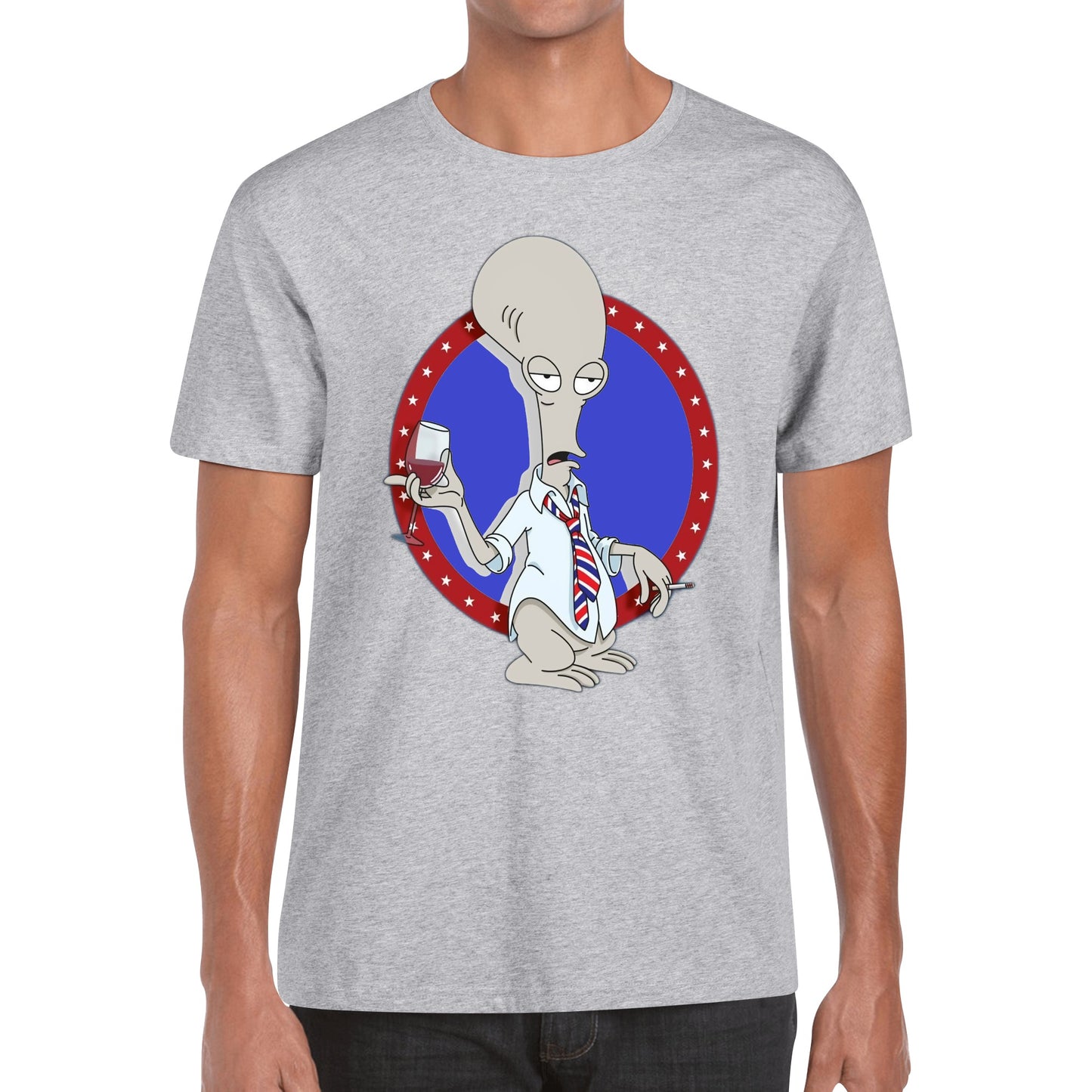 T-Shirt Roger American Dad