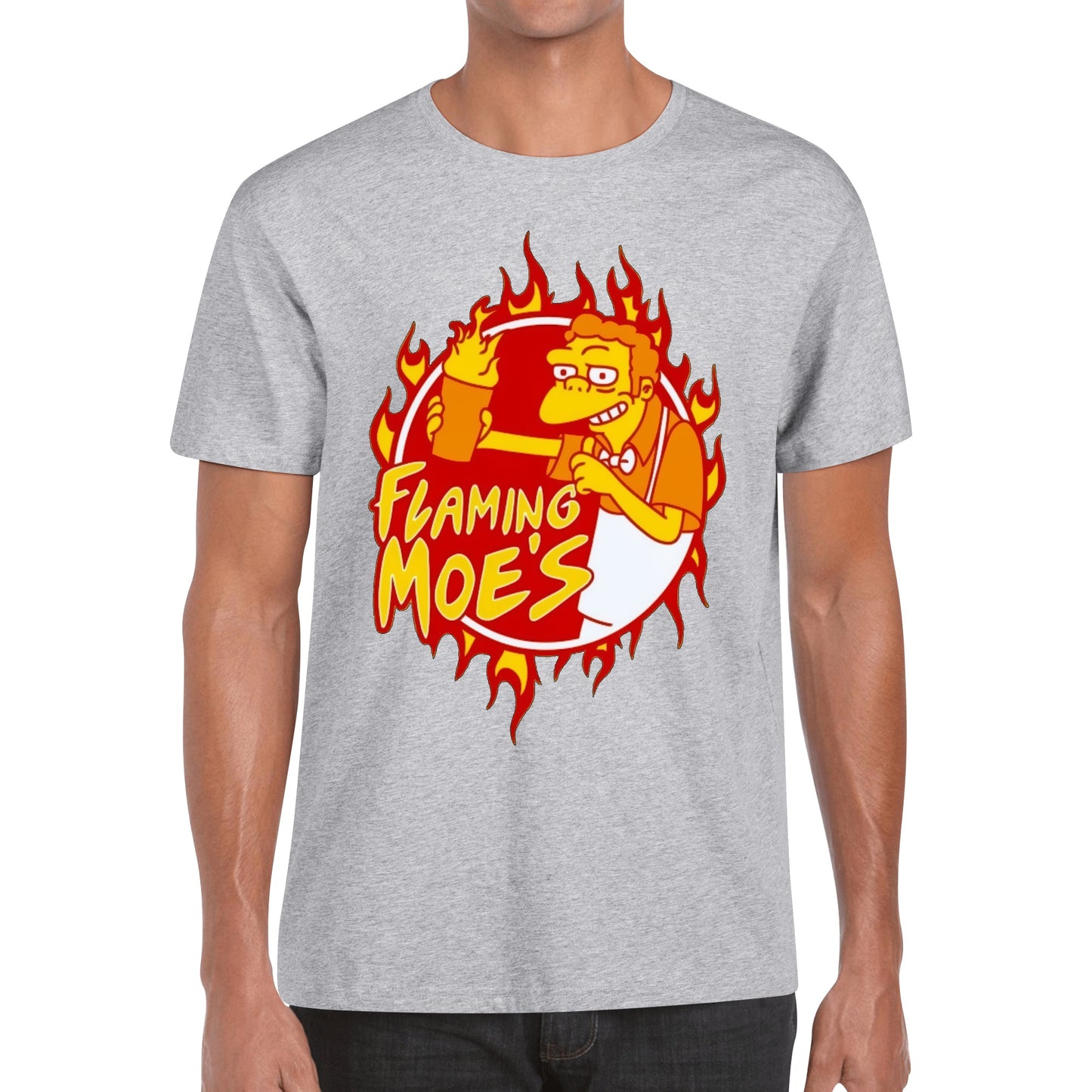 T-Shirt Flaming Moes