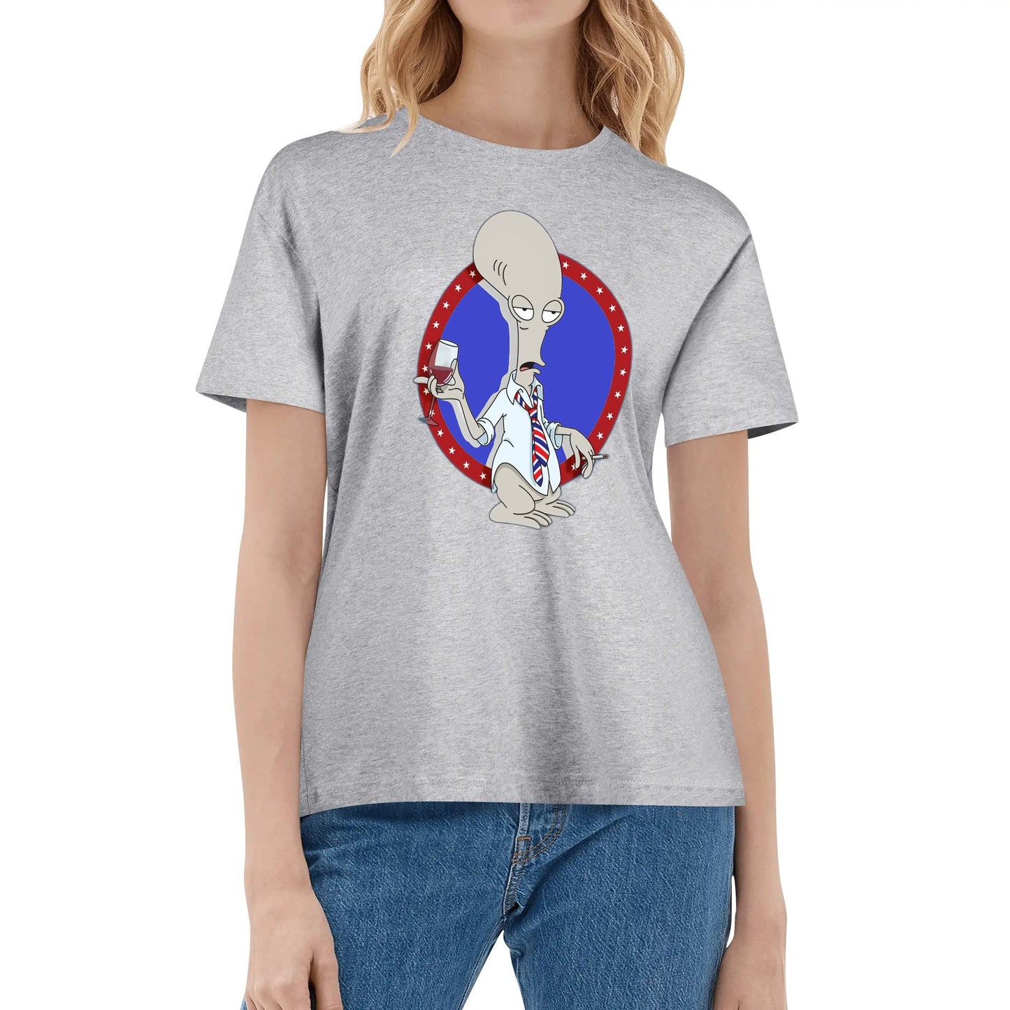 T-Shirt Roger American Dad