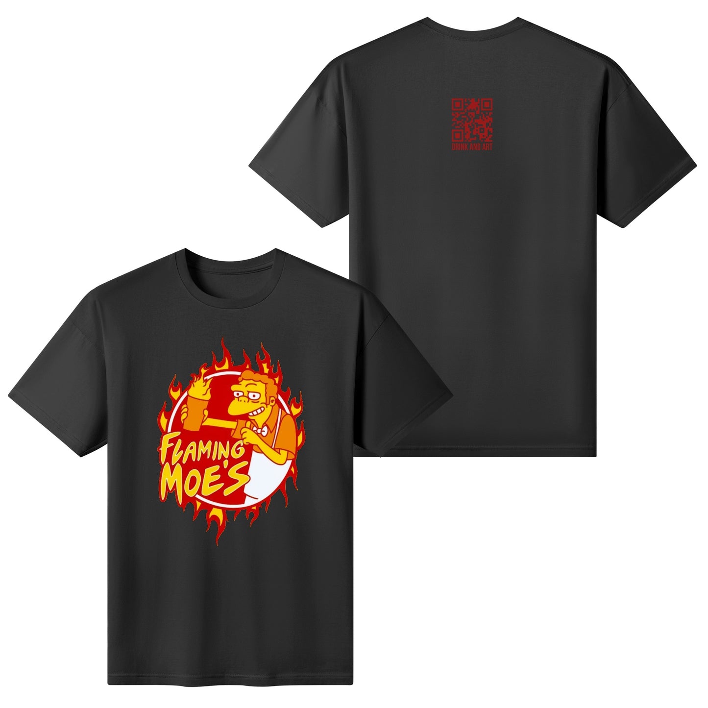 T-Shirt Flaming Moes