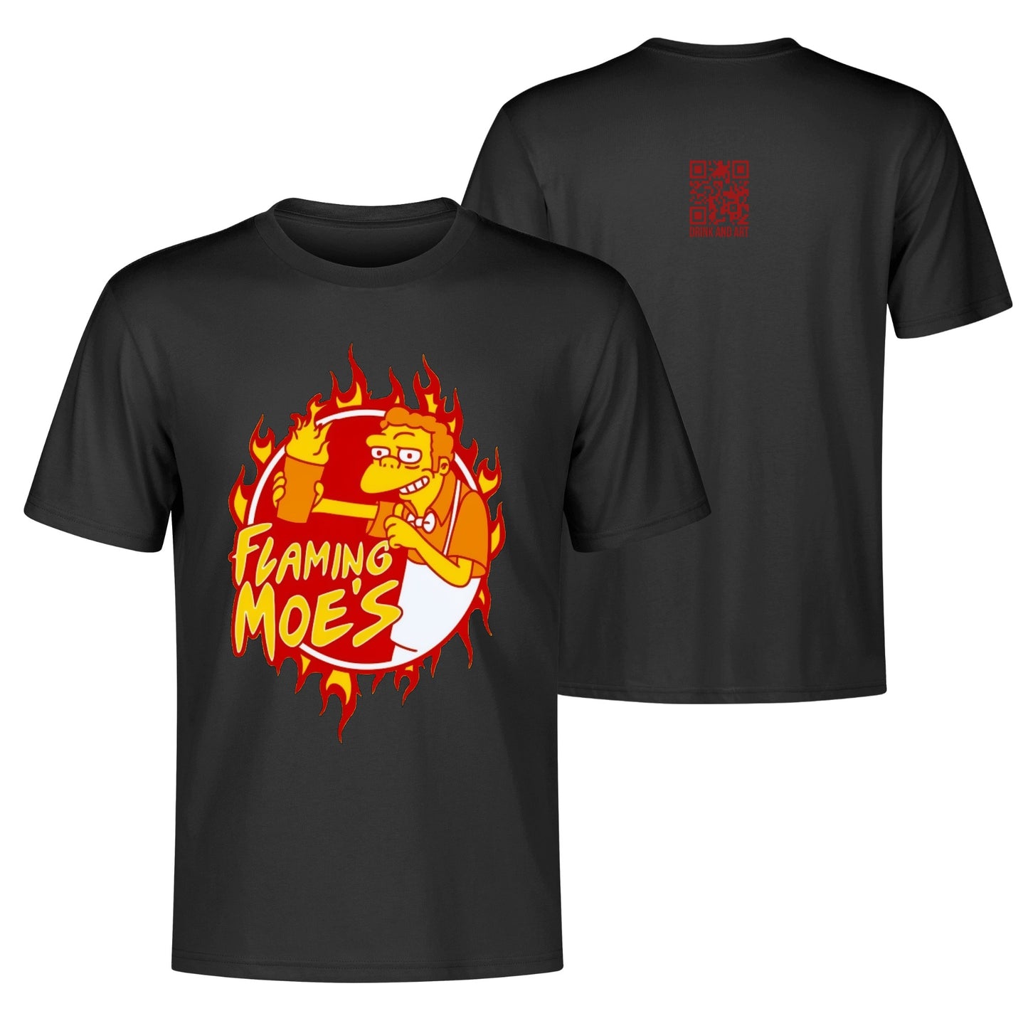T-Shirt Flaming Moes