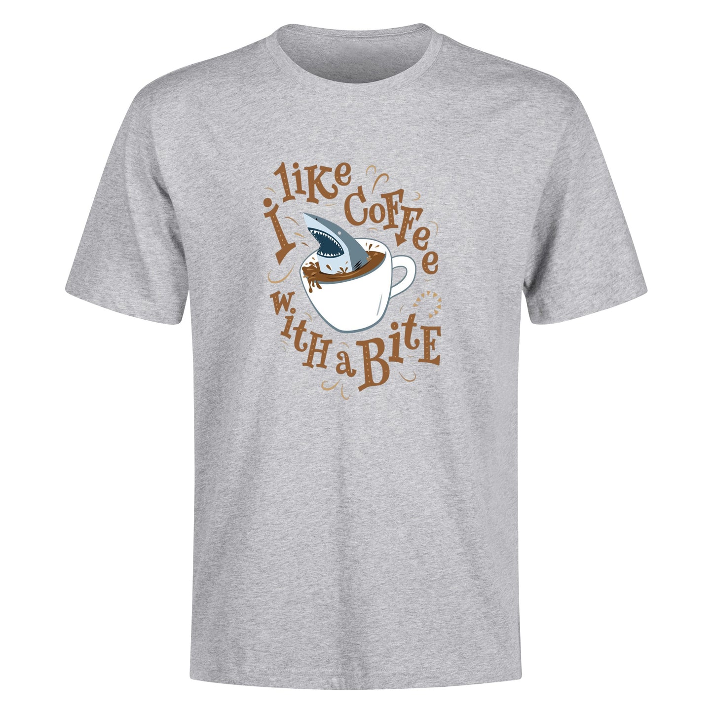 T-Shirt Shark Coffee