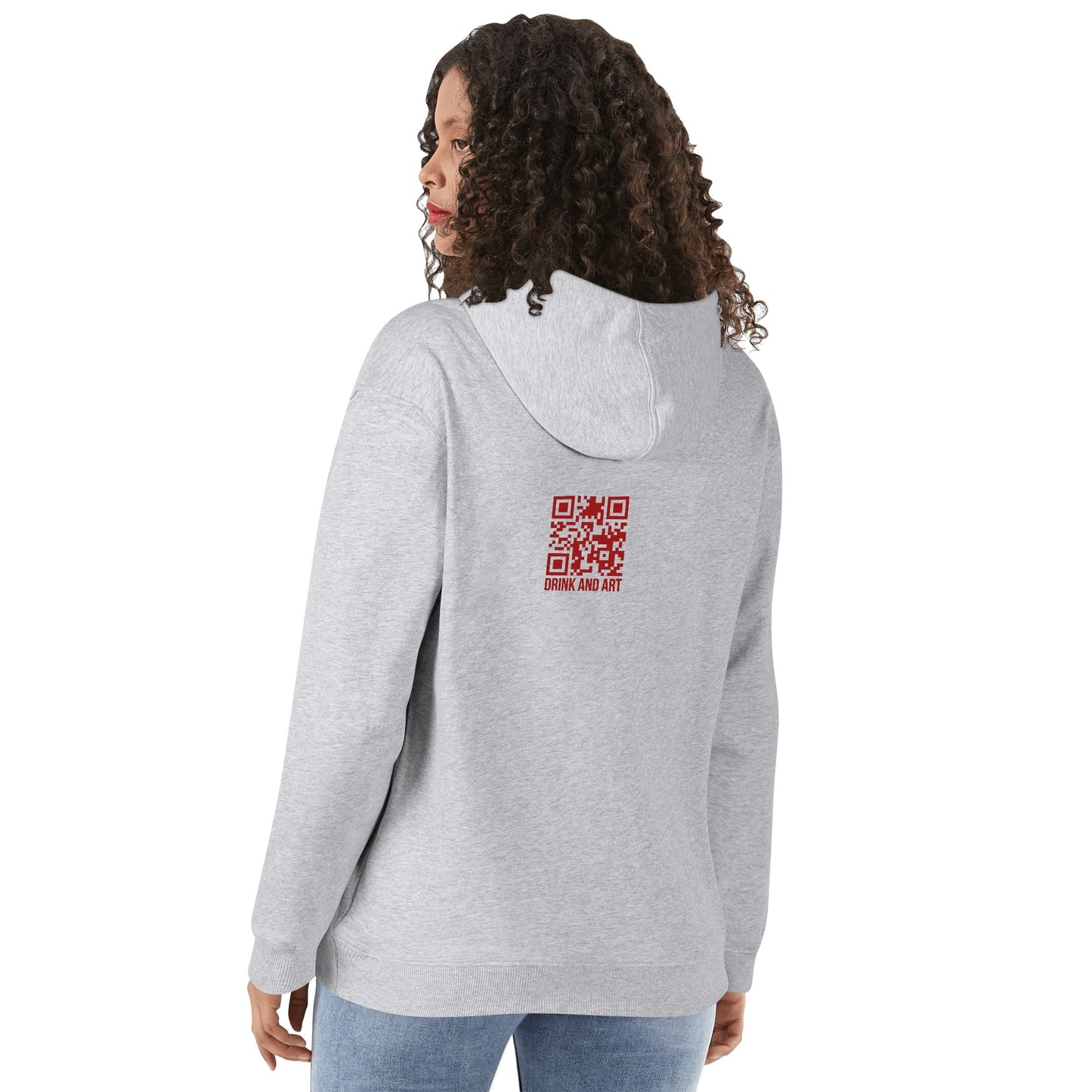 Cotton Hoodie Courage Coffee  – Courage the Dog Parody Logo