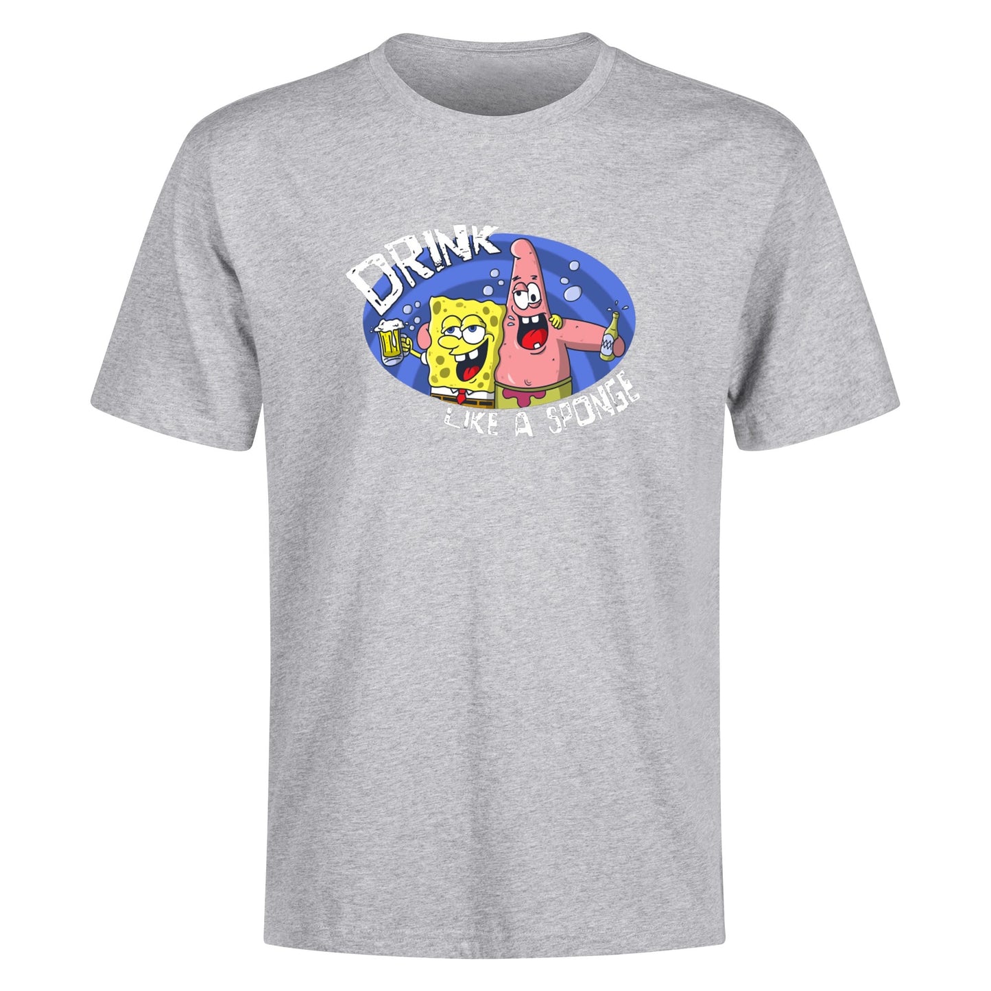 T-Shirt Funny Drunk Sponge & Starfish