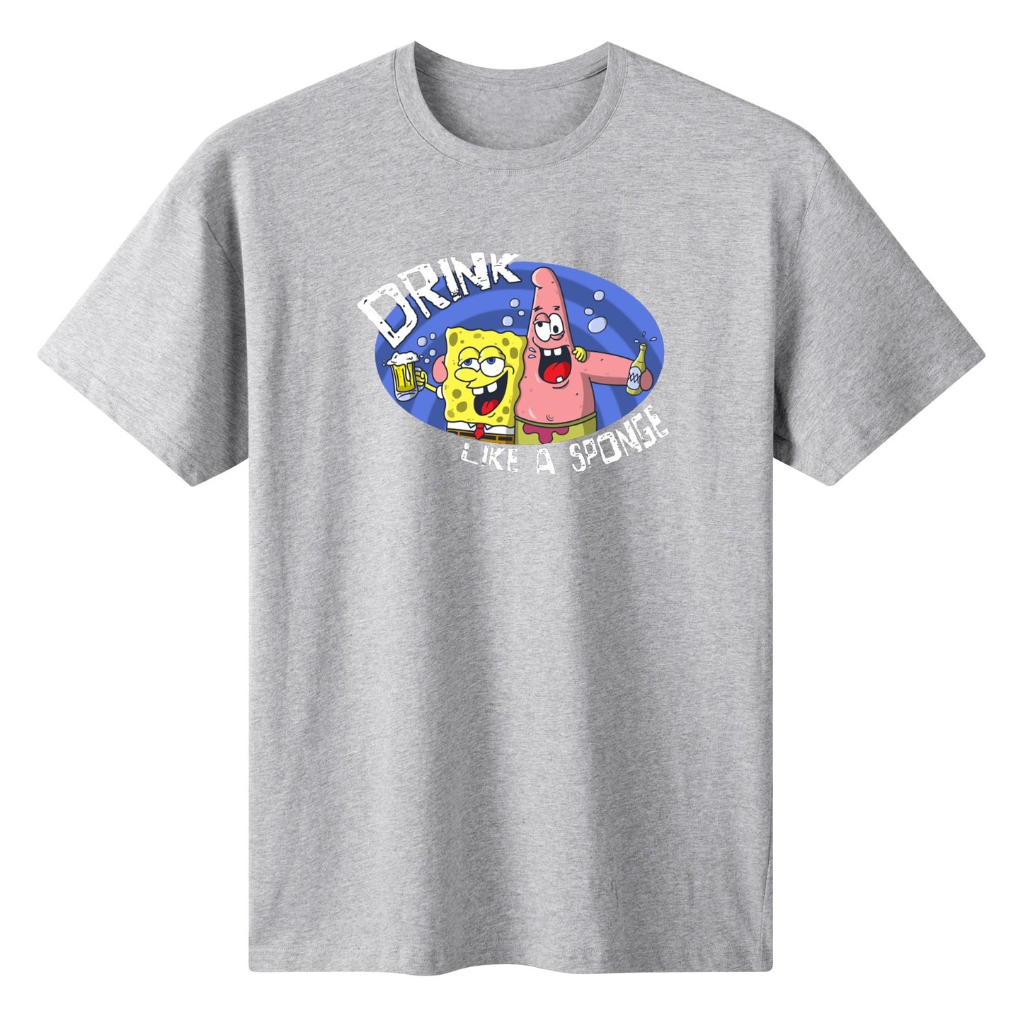 T-Shirt Funny Drunk Sponge & Starfish