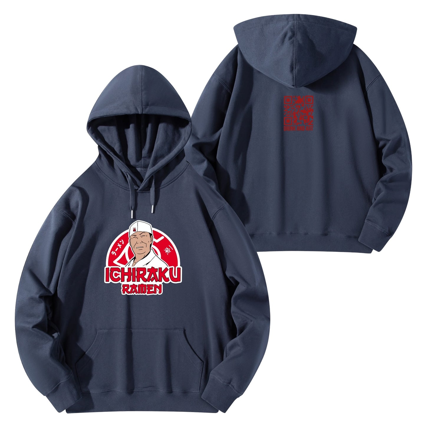 Cotton Hoodie Ichiraku Ramen Logo