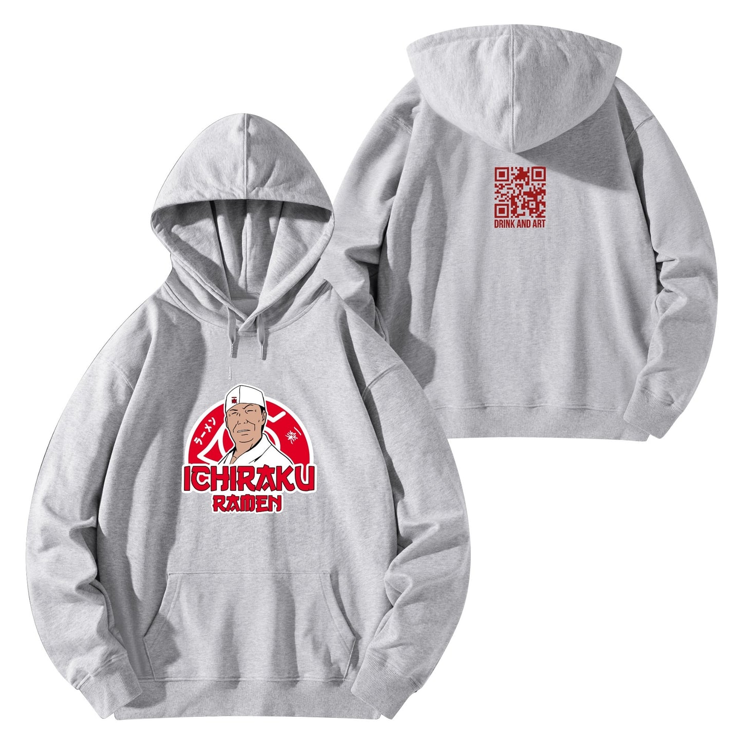 Cotton Hoodie Ichiraku Ramen Logo