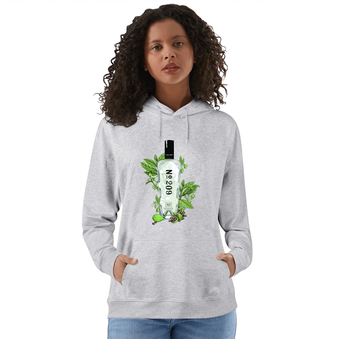 Cotton Hoodie Gin Nº 209