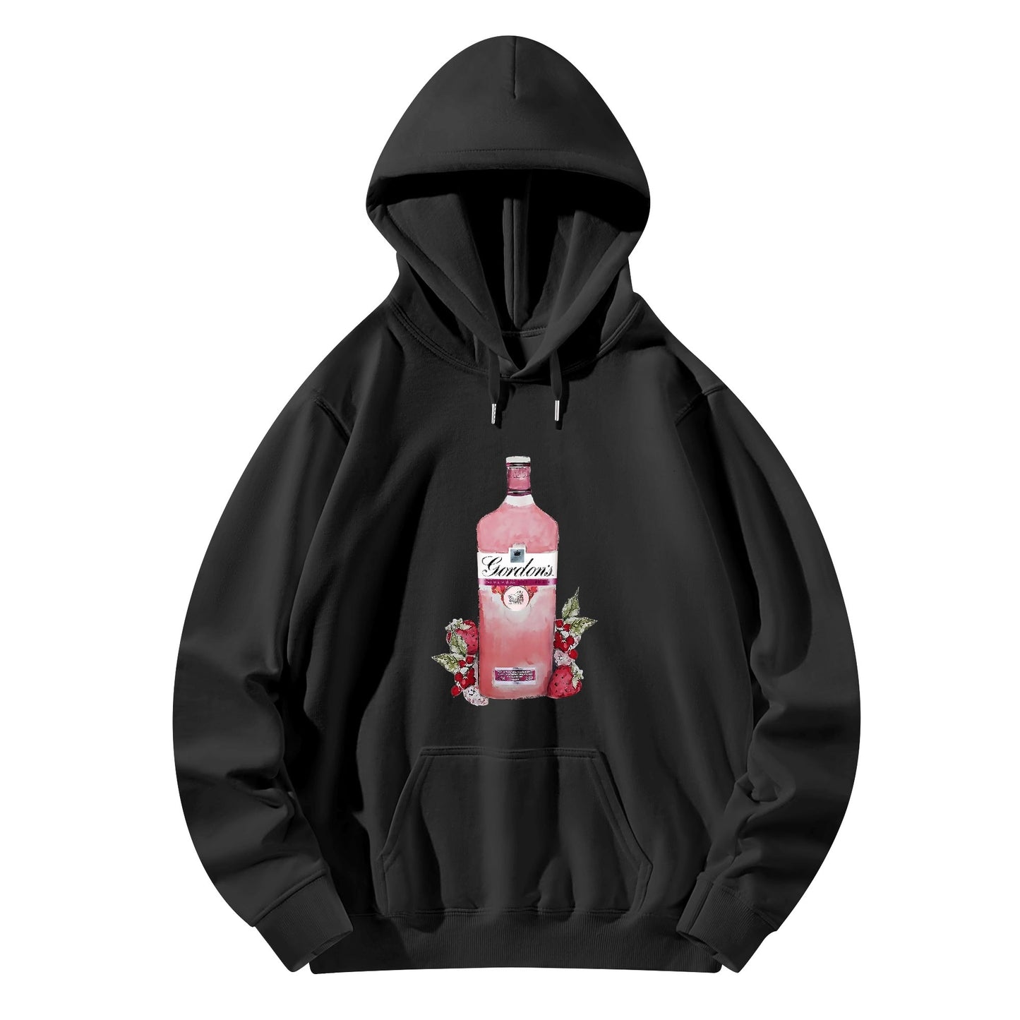 Cotton Hoodie Gin Gordons Pink