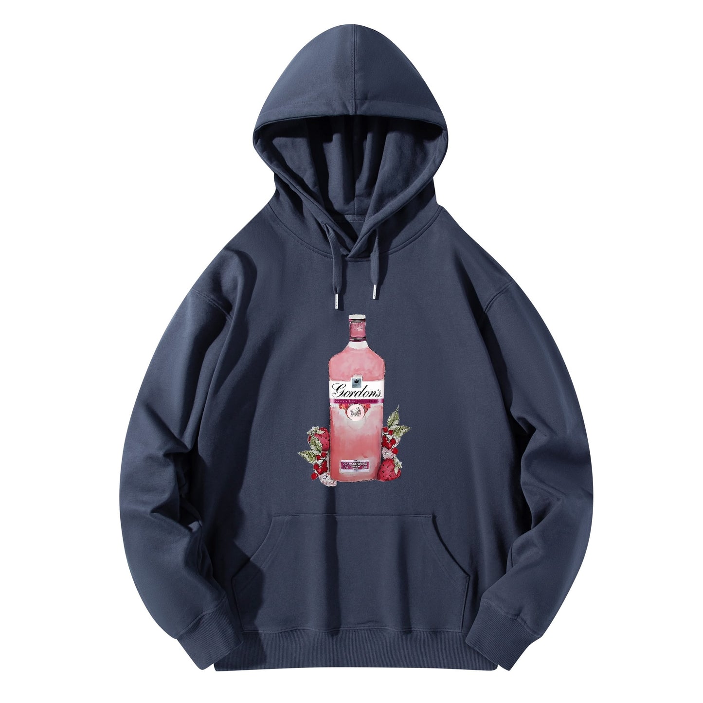 Cotton Hoodie Gin Gordons Pink