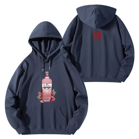 Cotton Hoodie Gin Gordons Pink