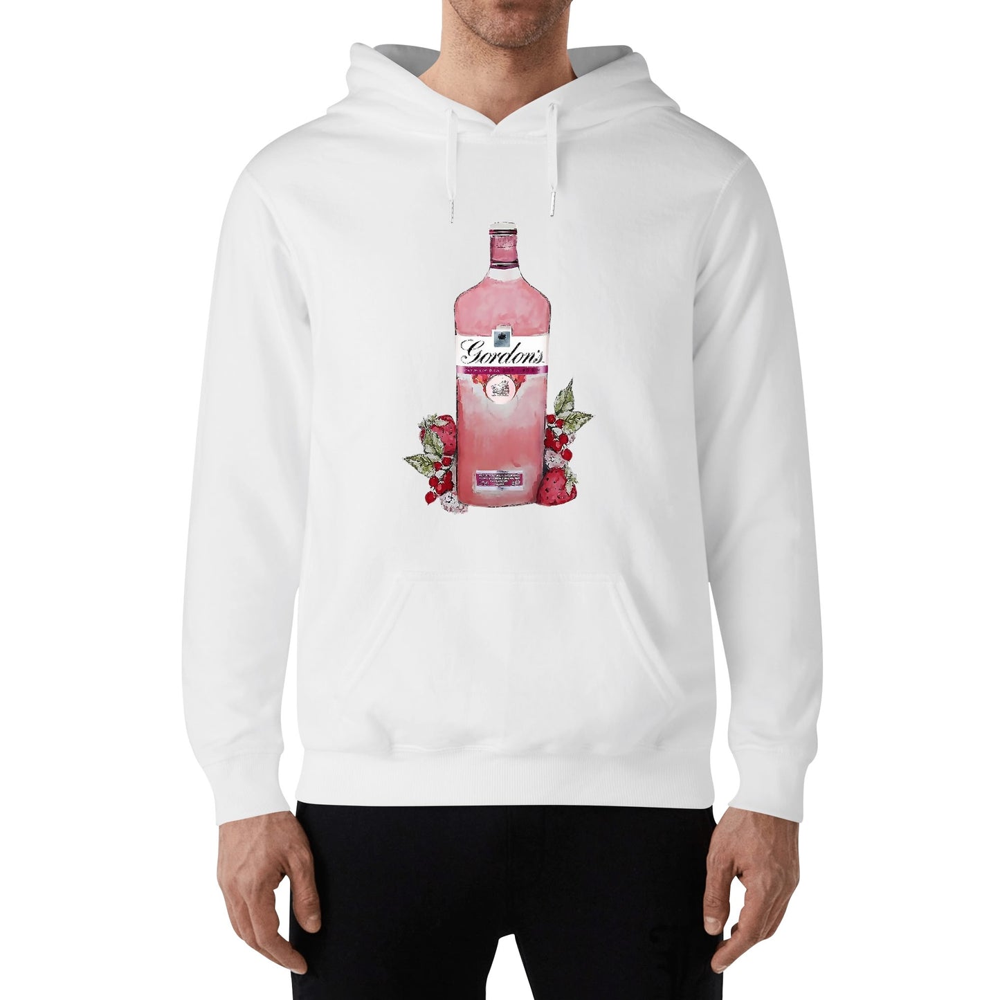 Cotton Hoodie Gin Gordons Pink