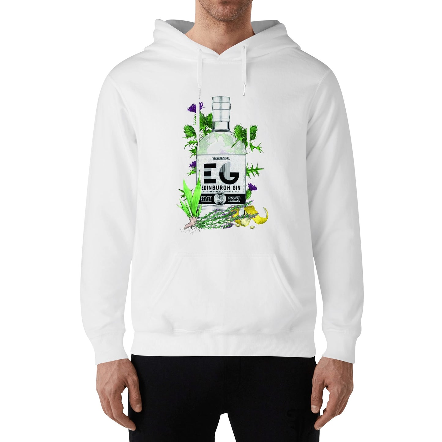 Cotton Hoodie Gin Edinburgh