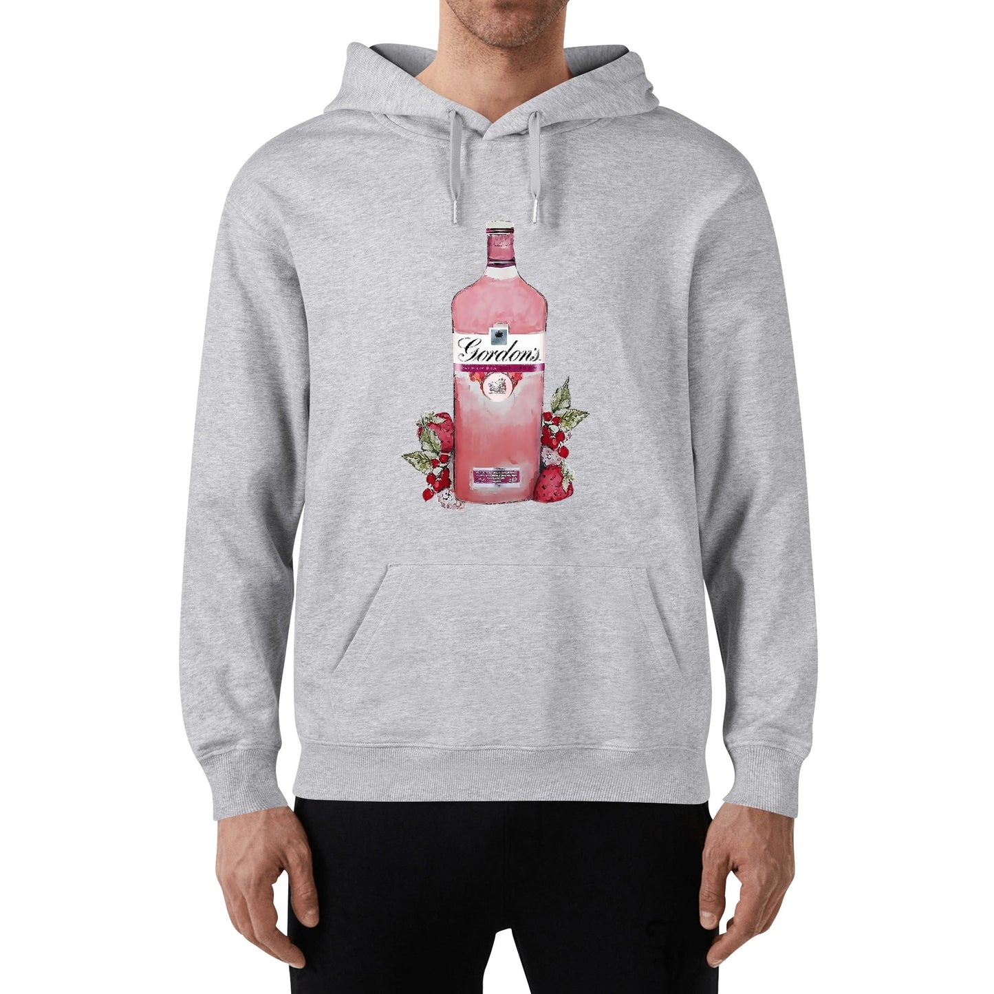 Cotton Hoodie Gin Gordons Pink