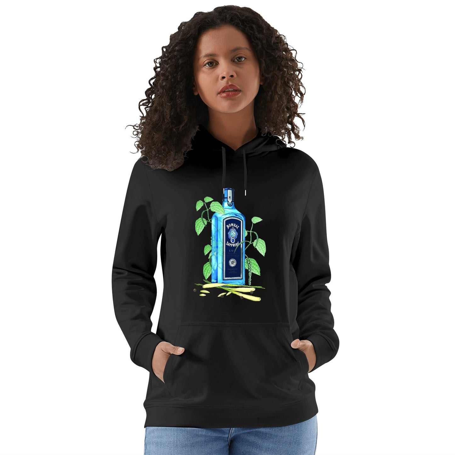 Cotton Hoodie Gim Bombay Sapphire