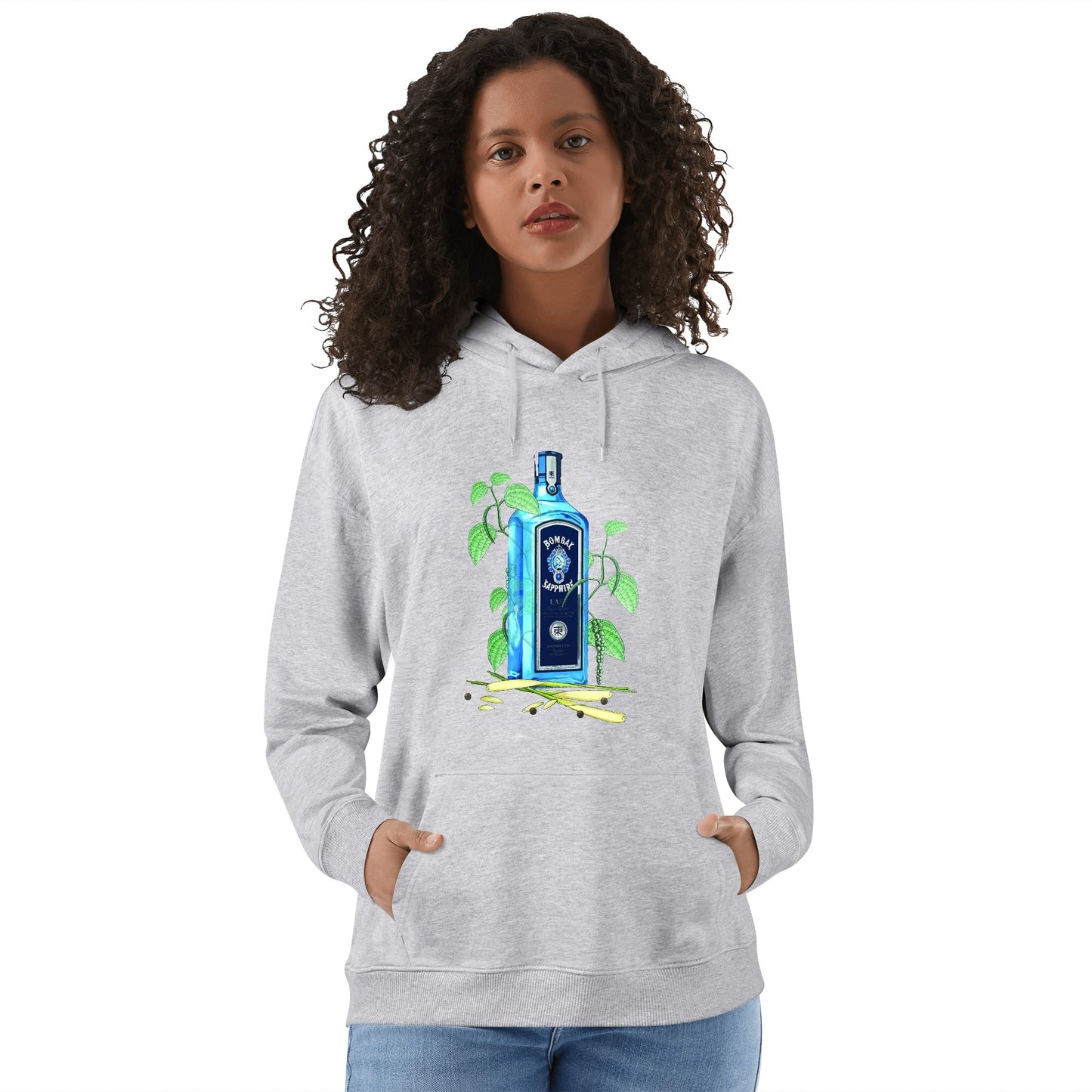 Cotton Hoodie Gim Bombay Sapphire