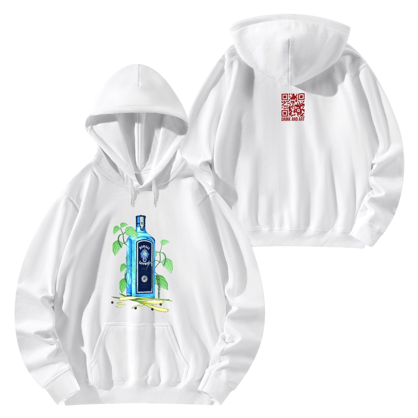 Cotton Hoodie Gim Bombay Sapphire