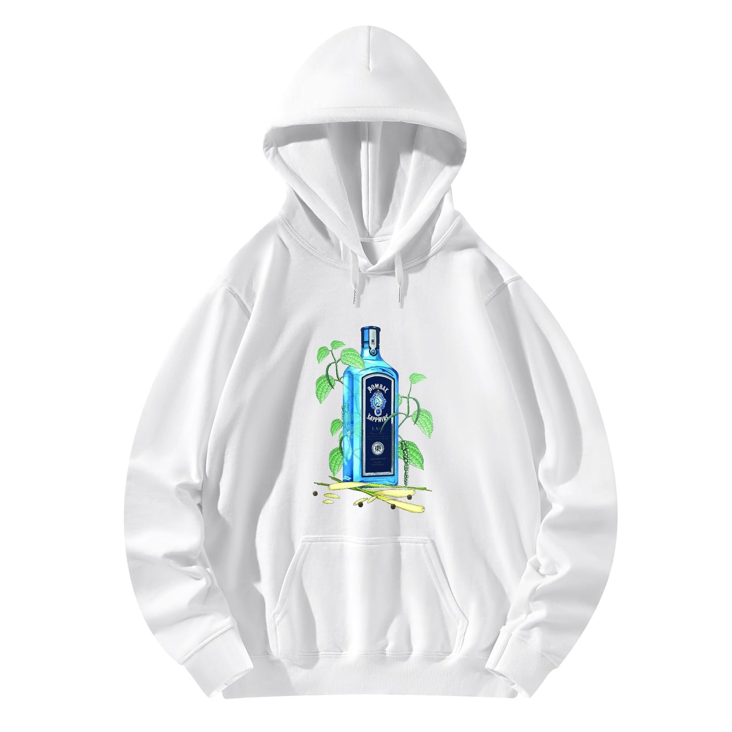 Cotton Hoodie Gim Bombay Sapphire