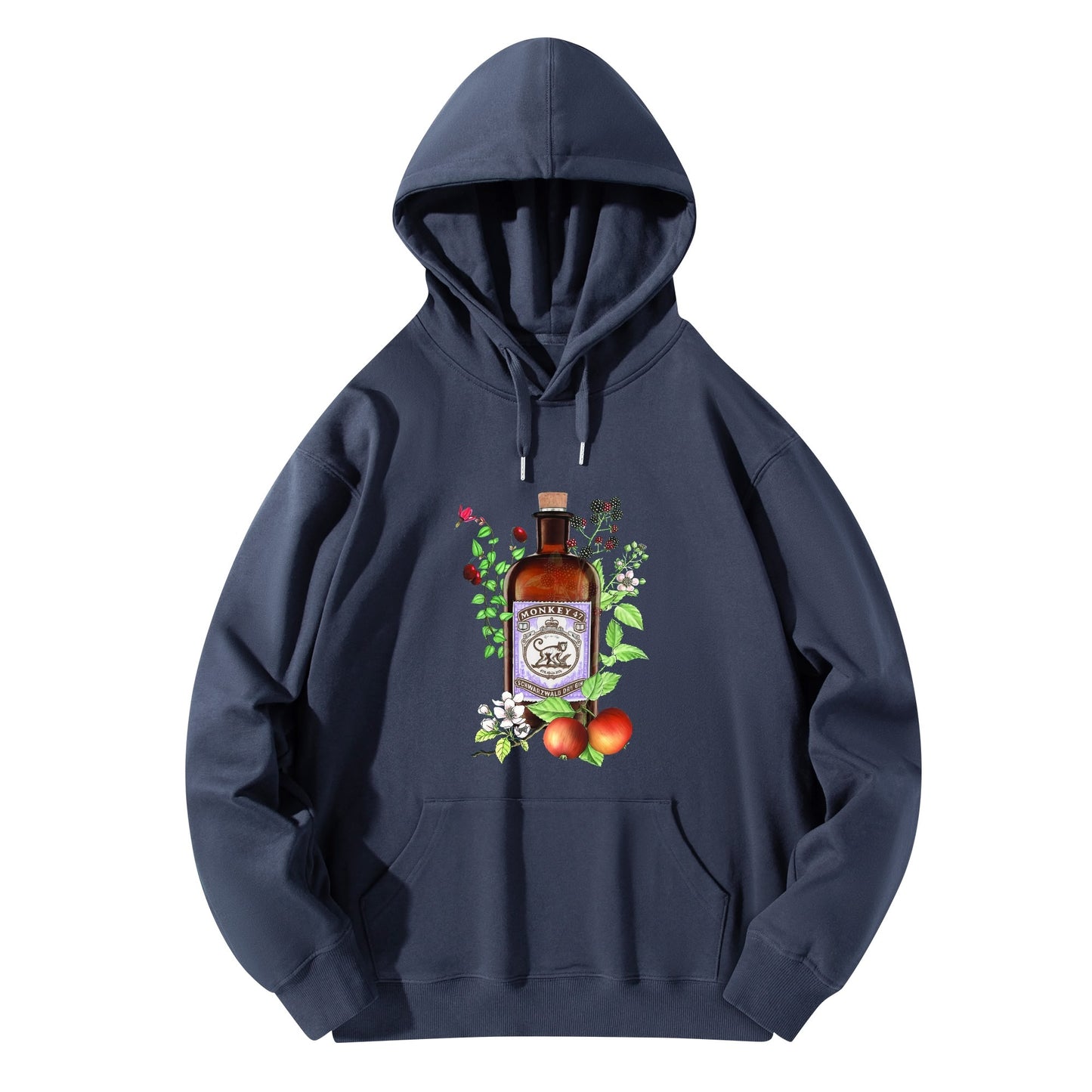 Cotton Hoodie Gin Monkey 47