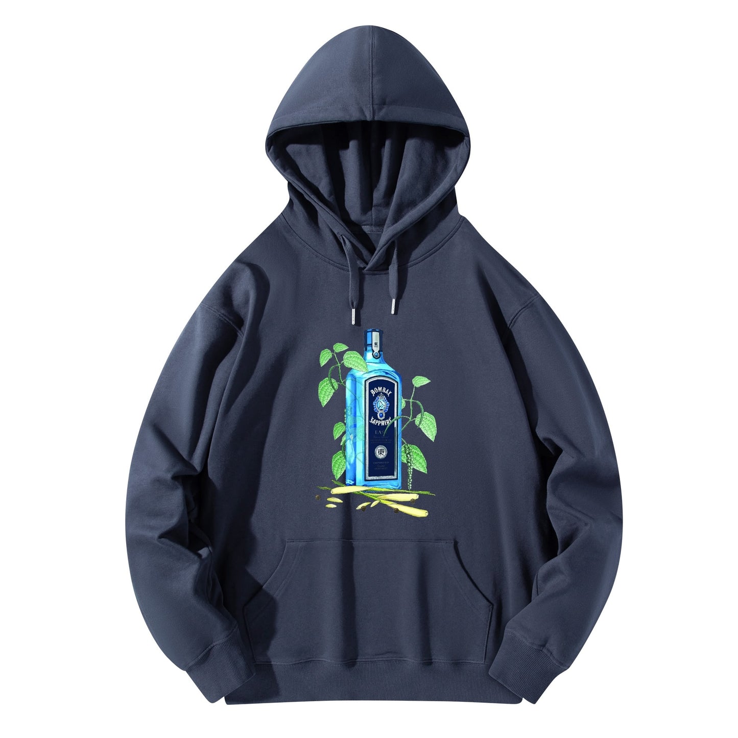 Cotton Hoodie Gim Bombay Sapphire