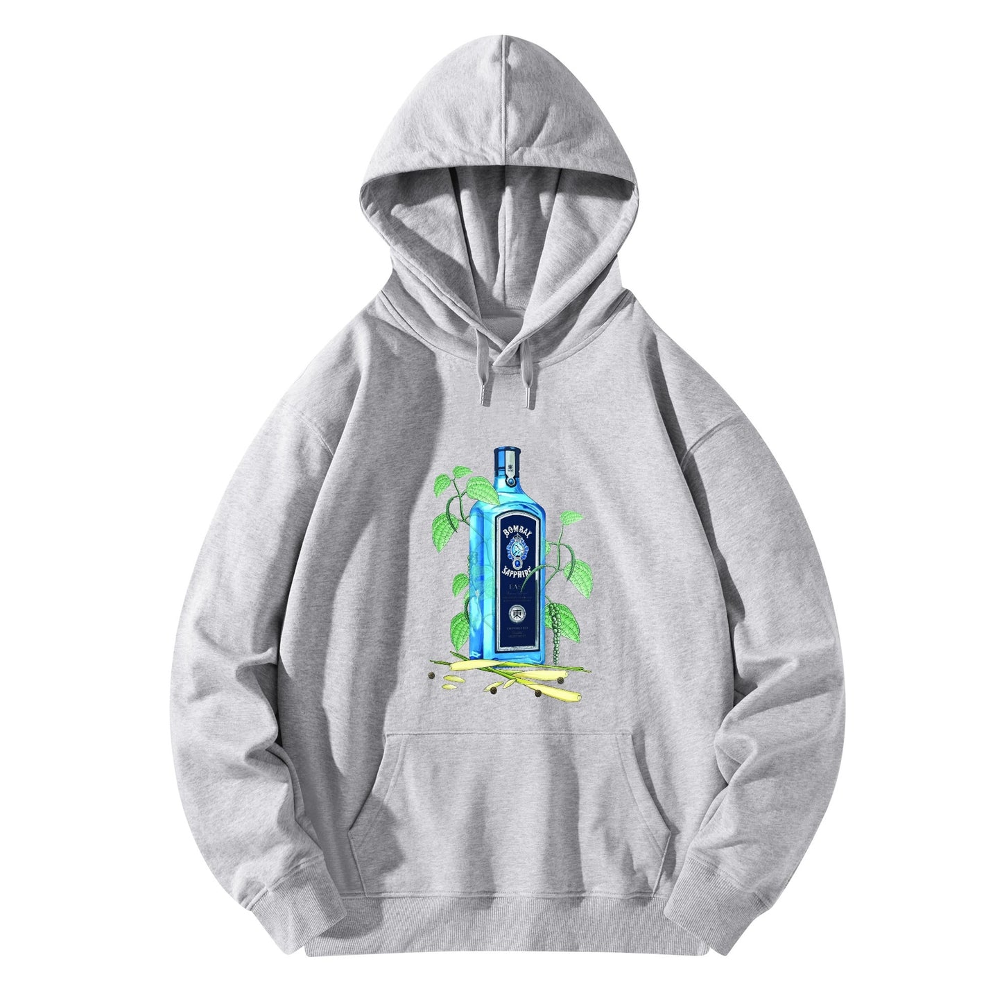 Cotton Hoodie Gim Bombay Sapphire