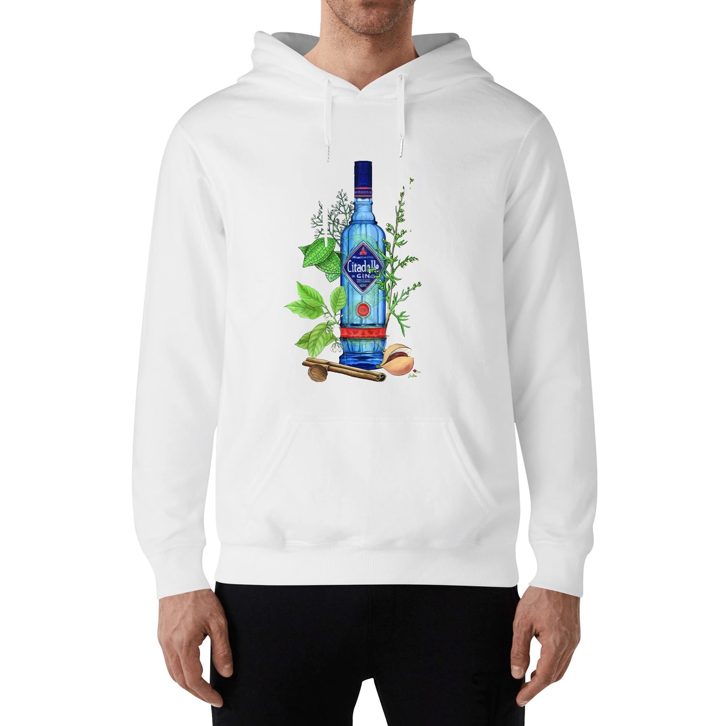 Cotton Hoodie Gin Citadelle