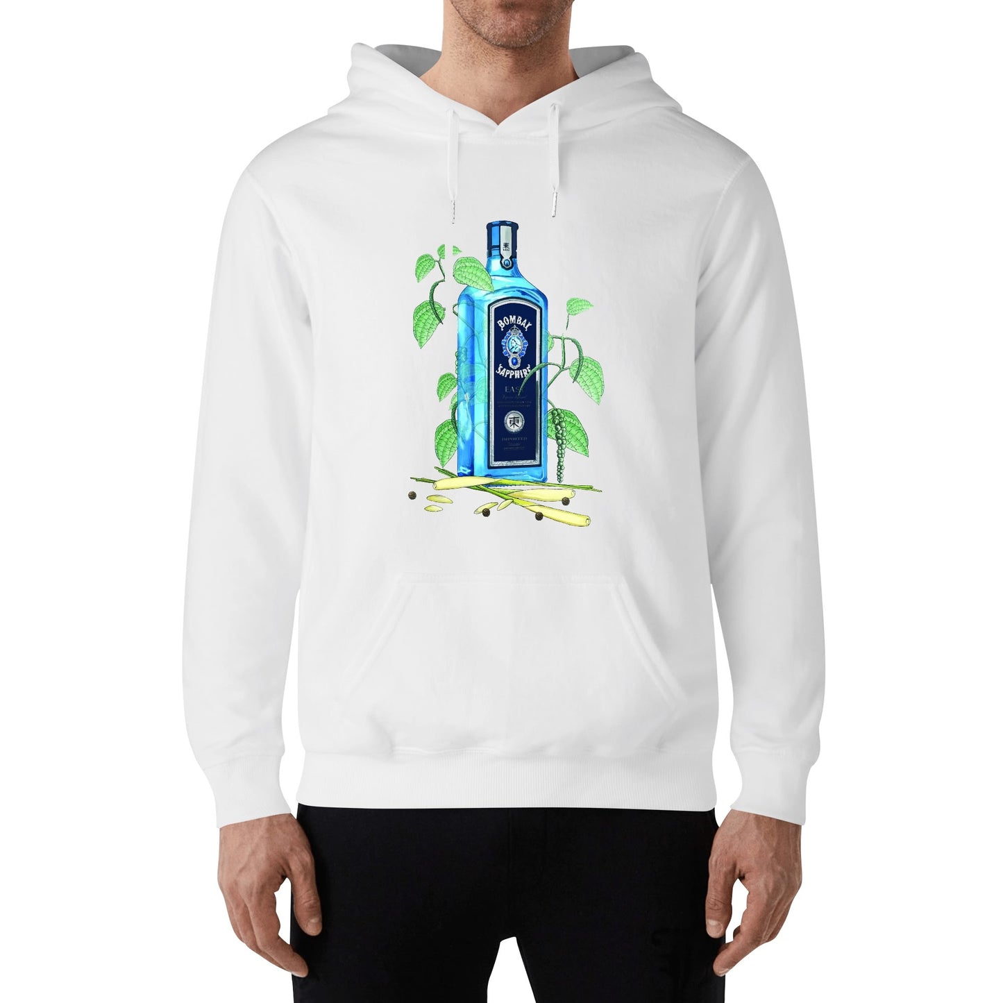 Cotton Hoodie Gim Bombay Sapphire