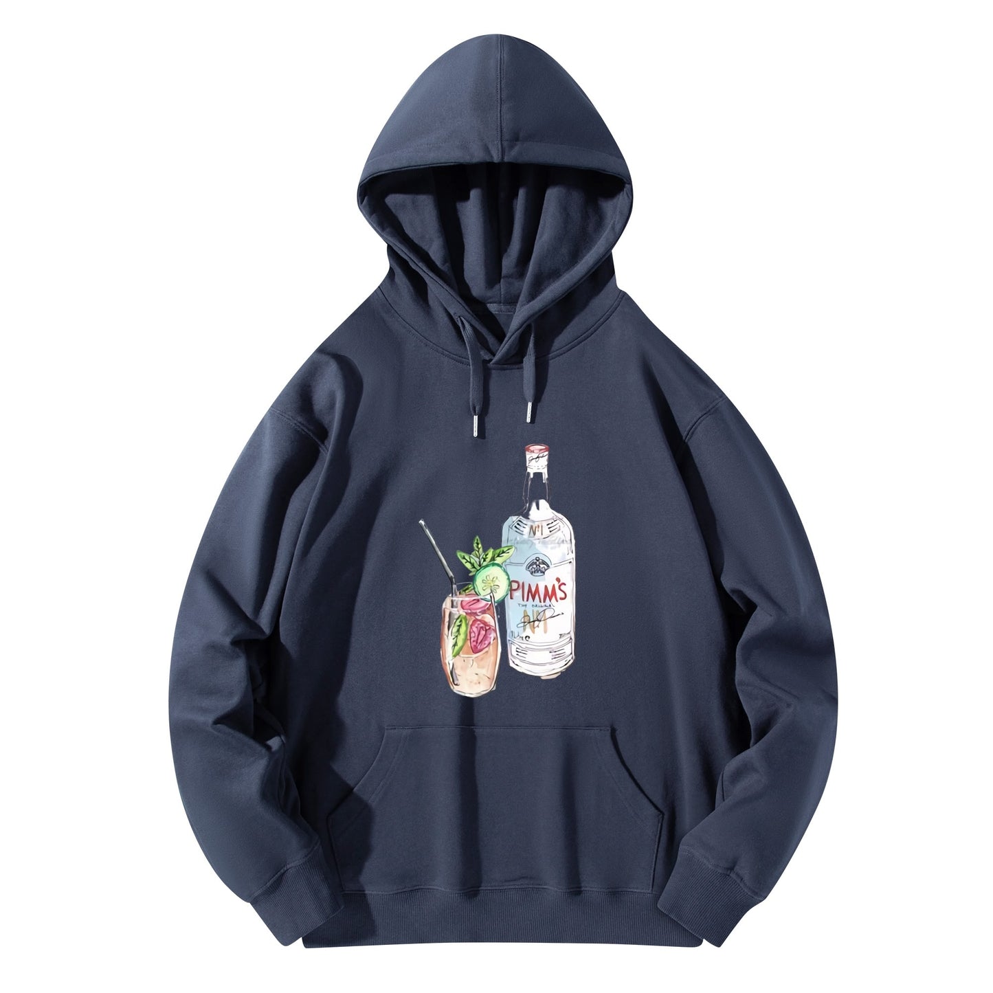 Cotton Hoodie Pimms Nº1 watercolor