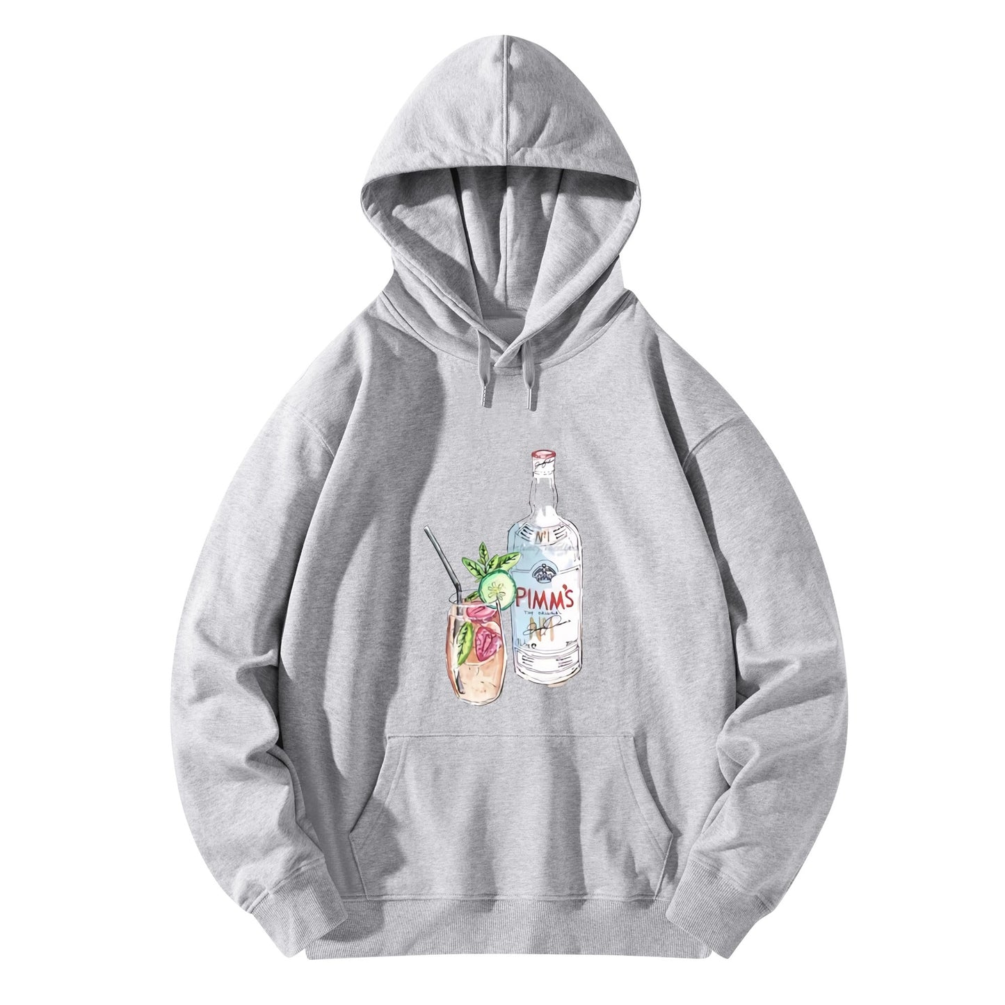 Cotton Hoodie Pimms Nº1 watercolor