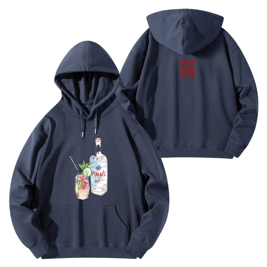 Cotton Hoodie Pimms Nº1 watercolor