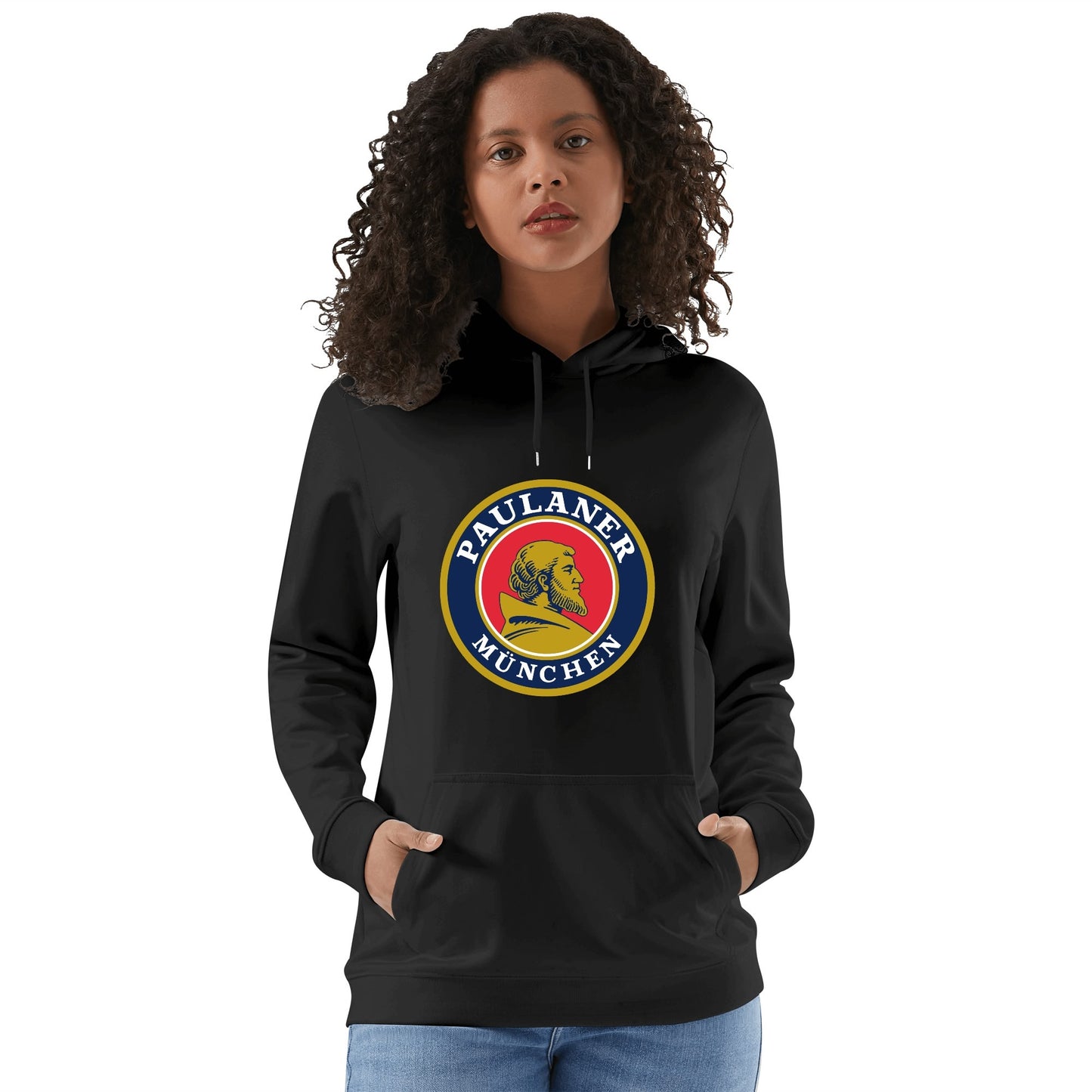 Cotton Hoodie Beer Paulaner logo