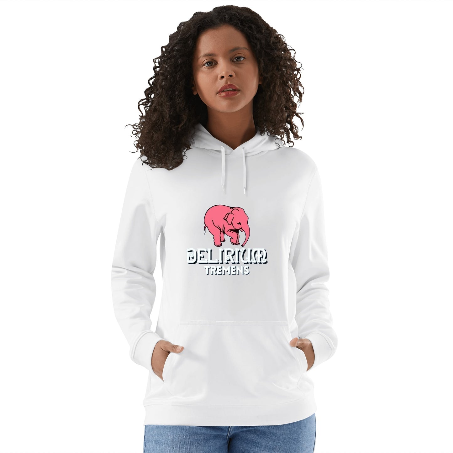 Cotton Hoodie Beer Delirium Tremens logo