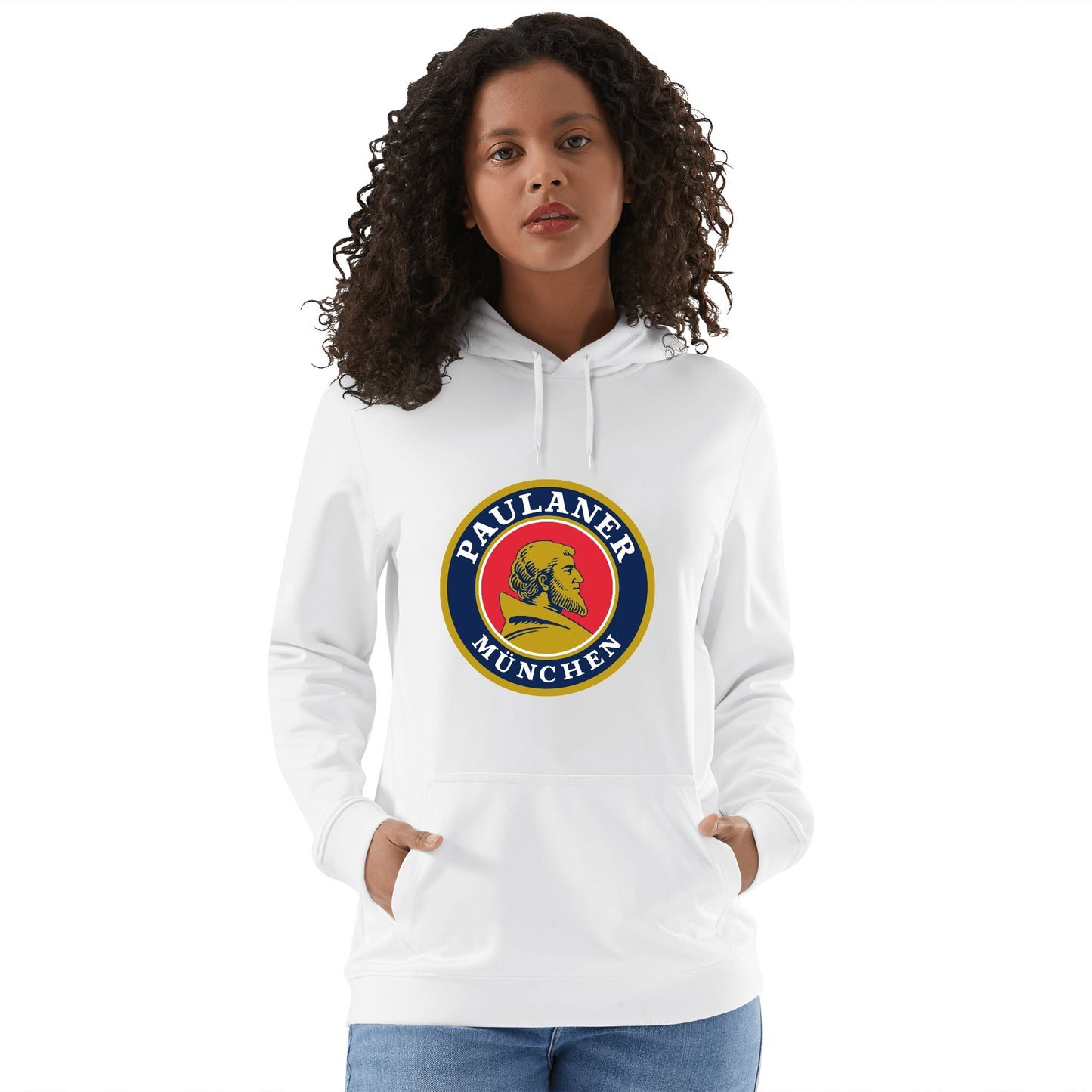 Cotton Hoodie Beer Paulaner logo