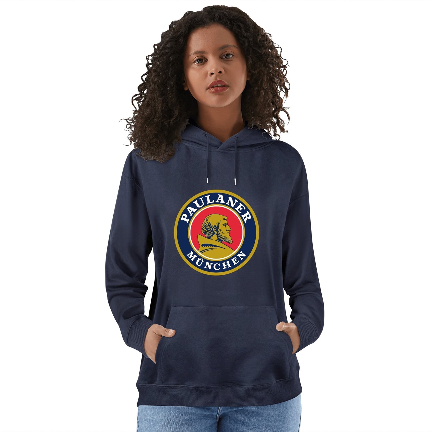 Cotton Hoodie Beer Paulaner logo