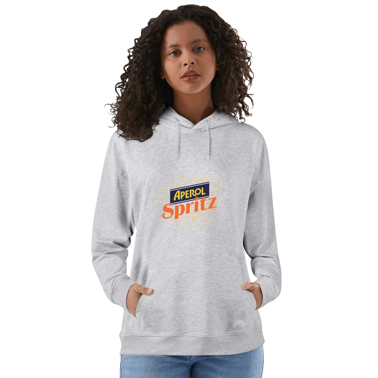 Cotton Hoodie Aperol logo