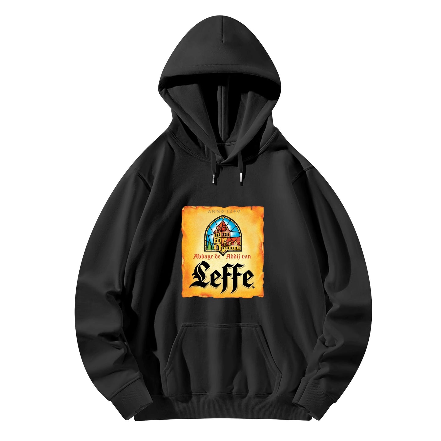 Cotton Hoodie Beer Leffe logo