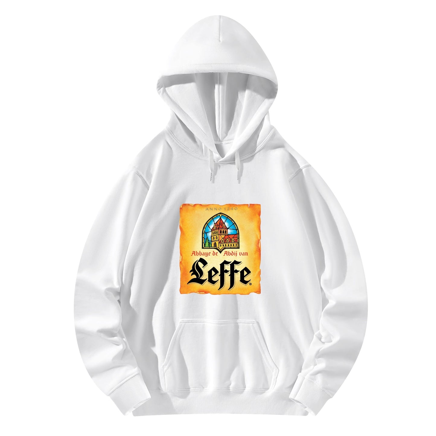 Cotton Hoodie Beer Leffe logo