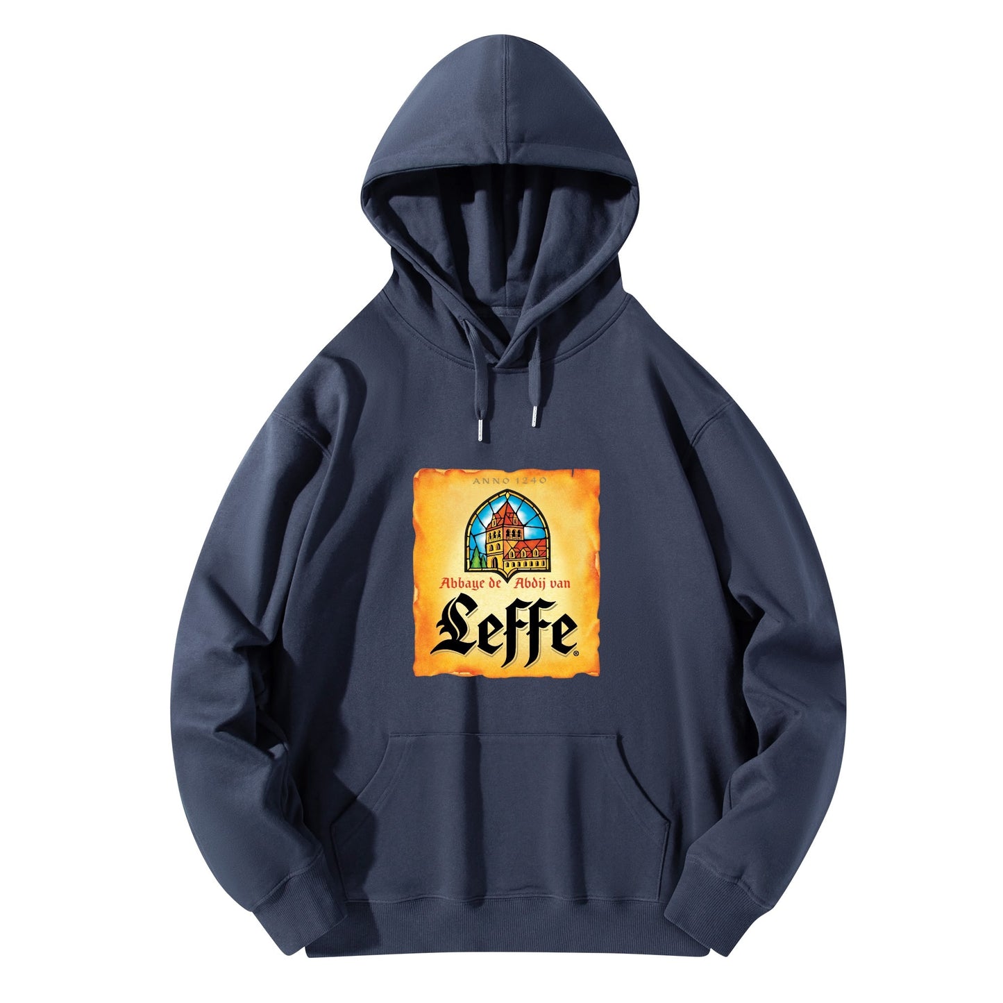 Cotton Hoodie Beer Leffe logo