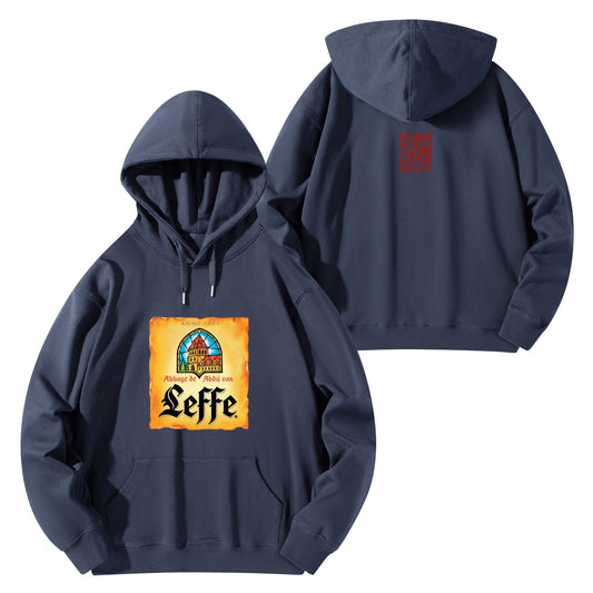 Cotton Hoodie Beer Leffe logo