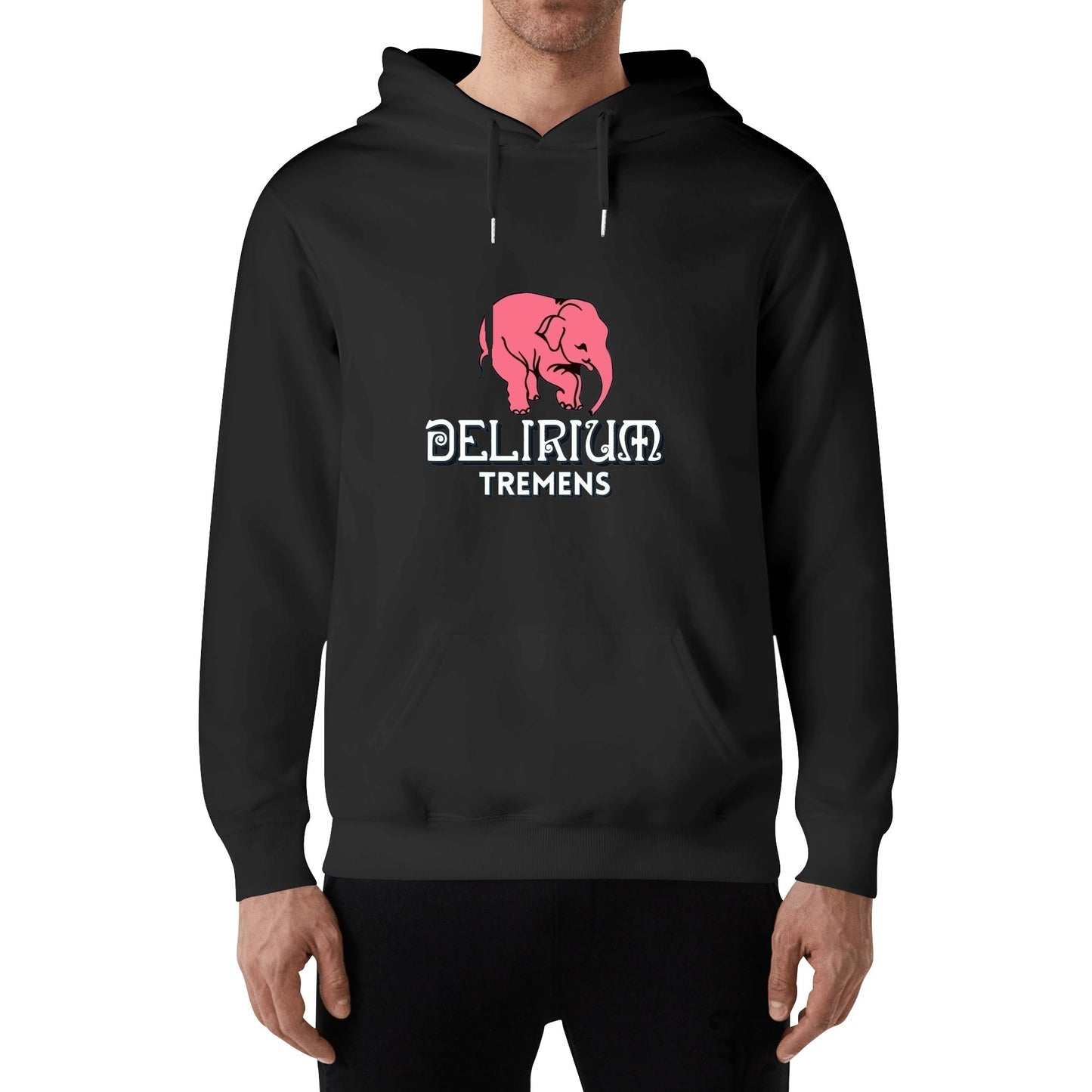 Cotton Hoodie Beer Delirium Tremens logo